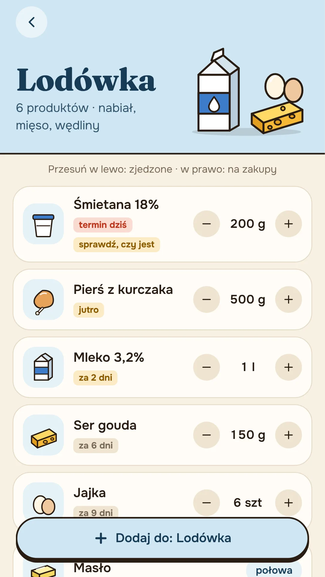 Your fridge, without the guesswork